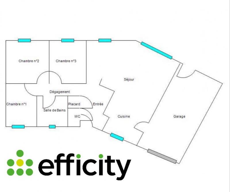 Maison - 87 m² - 4 pièces