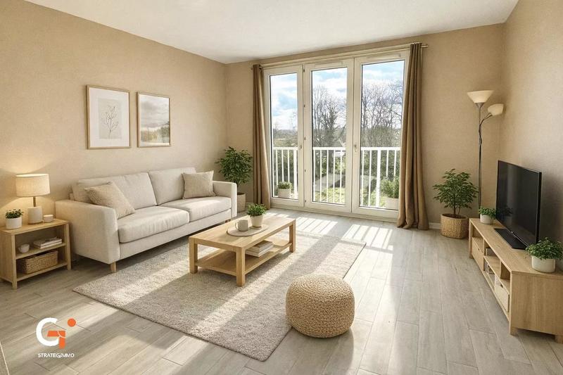 Appartement - 55 m² - 3 pièces