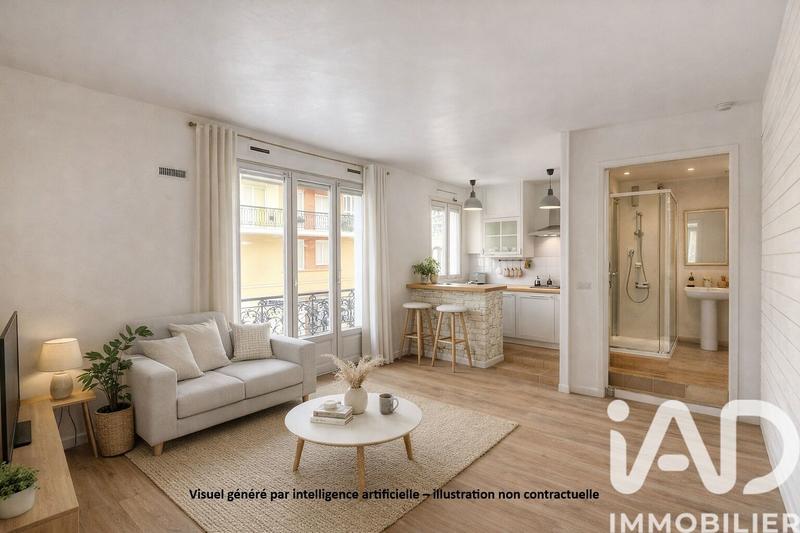 Studio - 23 m² - 1 pièce