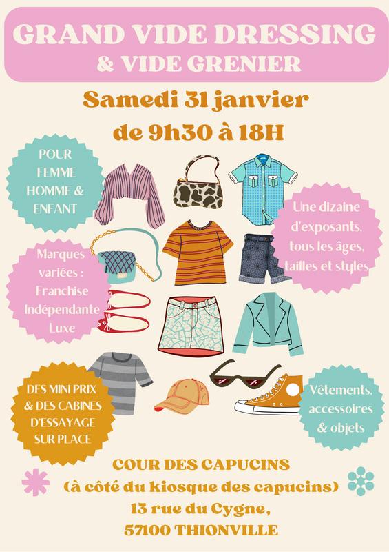 Vide dressing - vide grenier