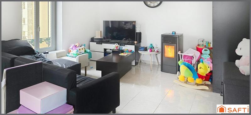 Maison de ville - 69 m² - 3 pièces