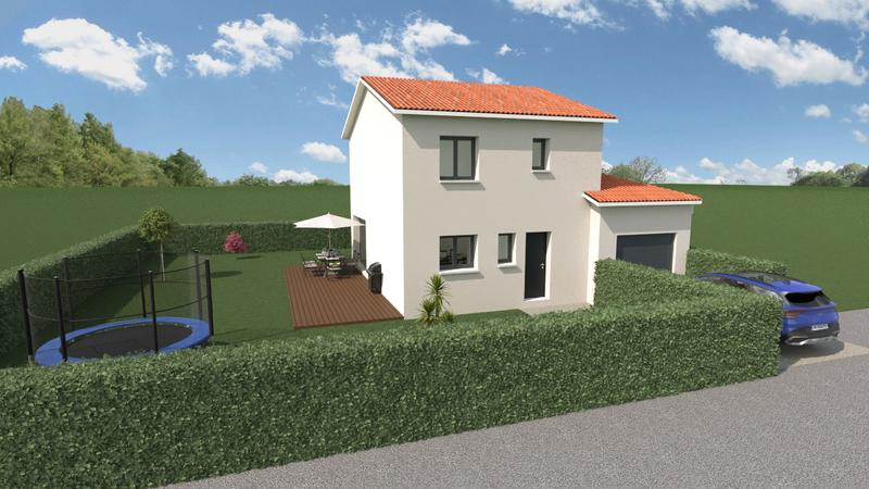 Maison - 90 m² - 4 pièces