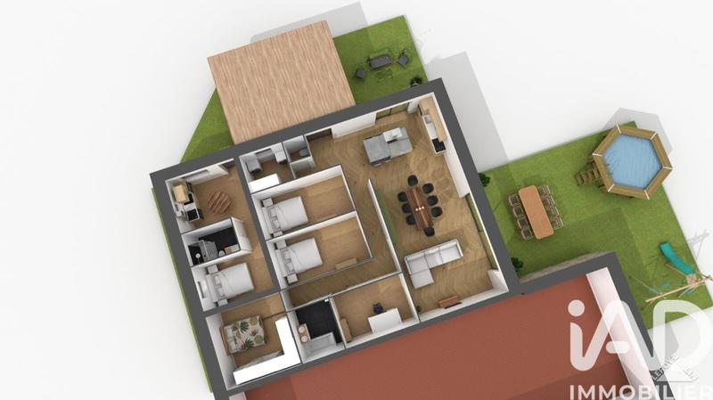 Maison - 150 m² - 1 pièce