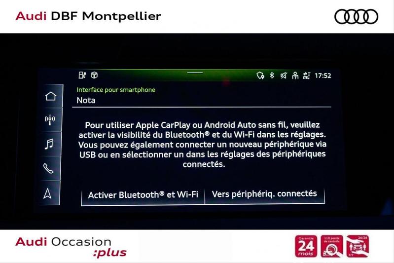 Audi A3 sportback 40 TFSIe 204 s tronic 6 s line