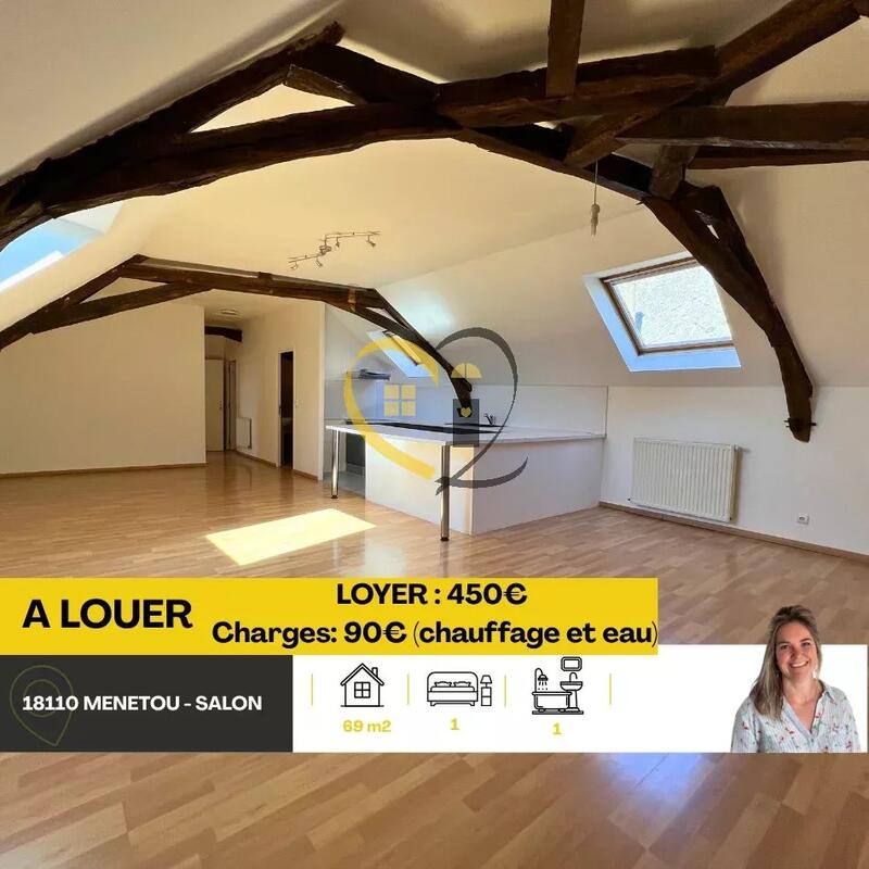 Appartement - 68 m² - 2 pièces