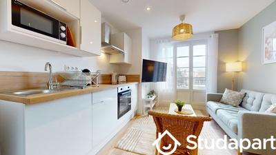 Chambre - 9 m² - 1 pièce