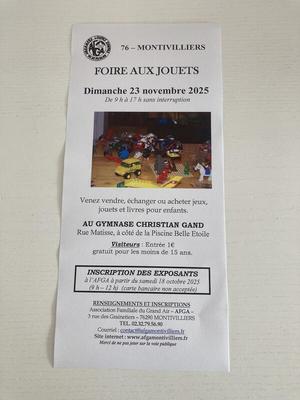 Bourse aux jouets