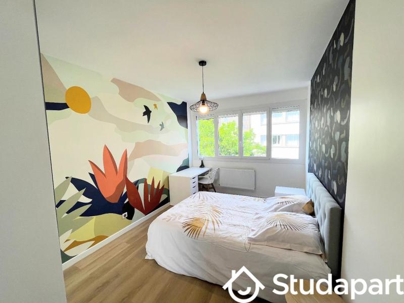 Chambre - 10 m² - 1 pièce