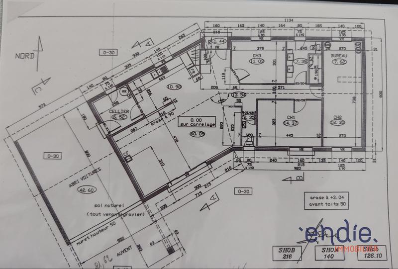 Maison - 126 m² - 4 pièces