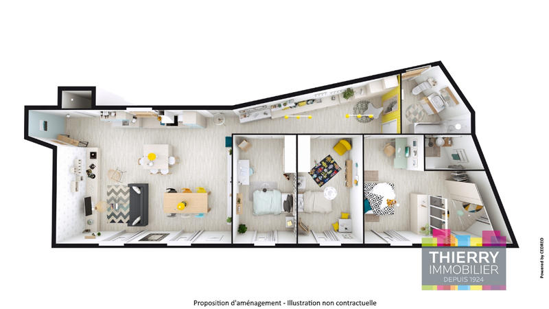 Appartement - 123 m² - 4 pièces