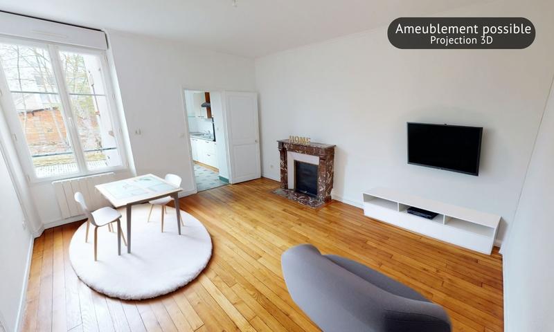 Appartement - 49 m² - 3 pièces