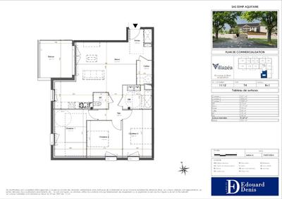 Appartement - 82 m² - 4 pièces