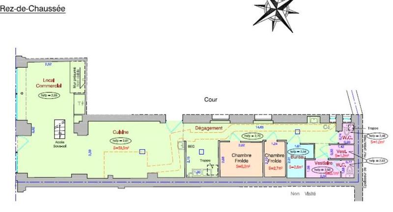 Local commercial - 98 m²