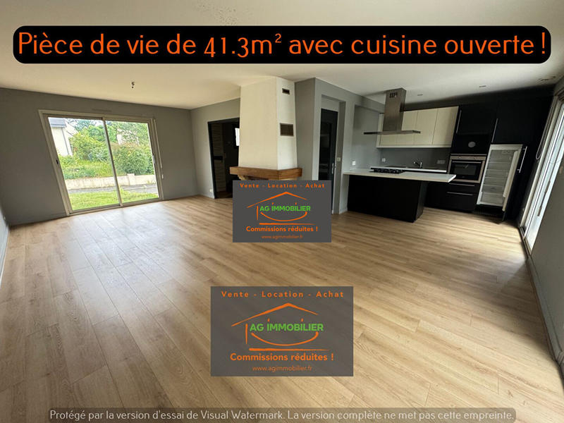 Maison - 125 m² - 6 pièces
