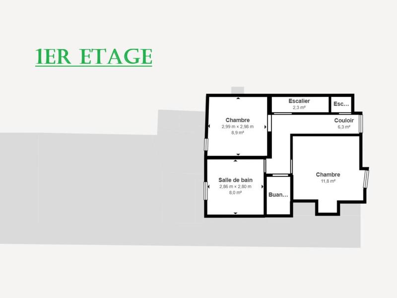 Maison - 98 m² - 5 pièces