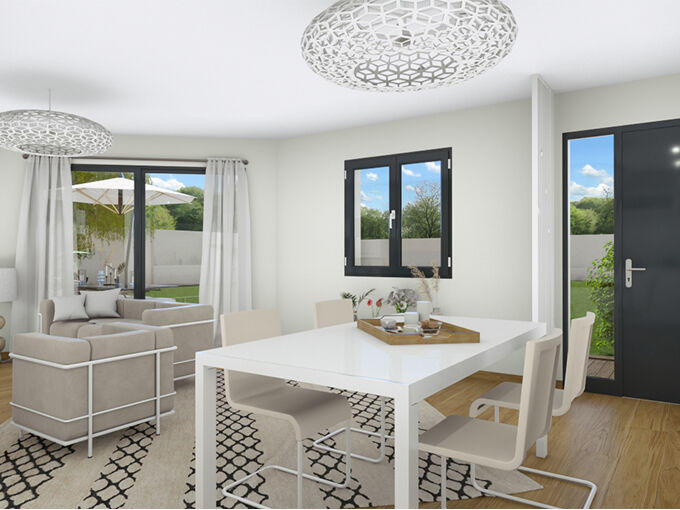 Maison - 92 m² - 4 pièces