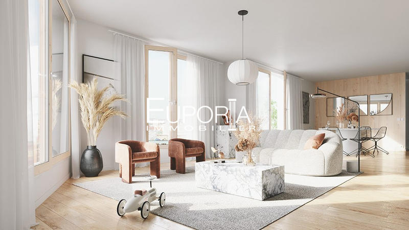 Appartement - 56 m² - 3 pièces