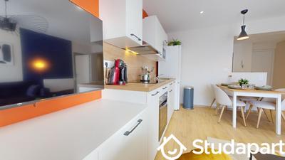 Chambre - 9 m² - 1 pièce