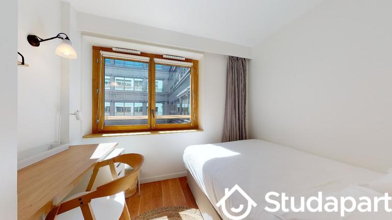 Chambre - 13 m² - 1 pièce