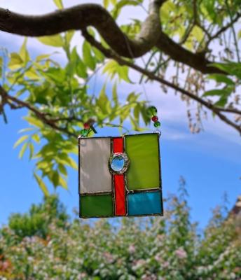 Cours libre mosaïque ou cours libre de verre de vitrail