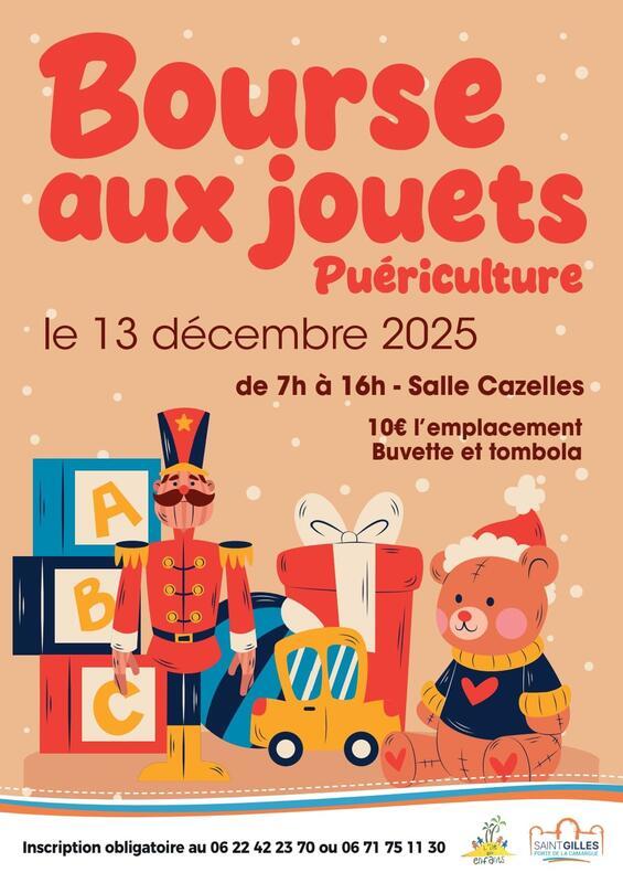 Bourse aux jouets et puériculture