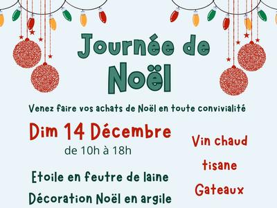 Journée de Noël à la Maison des artisans
