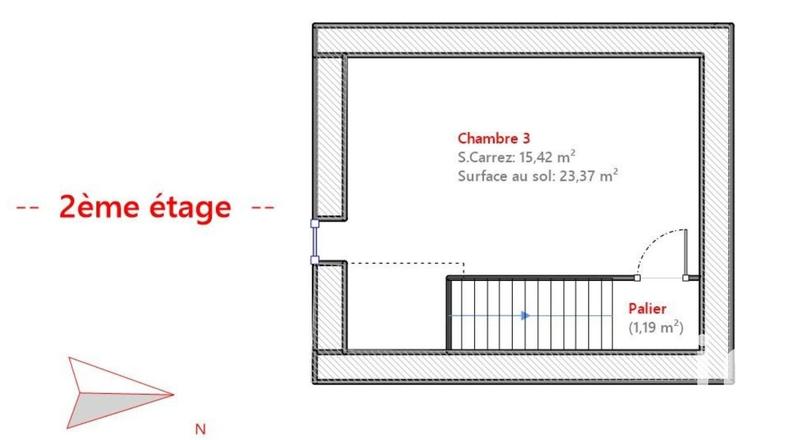 Maison de village - 112 m² - 5 pièces