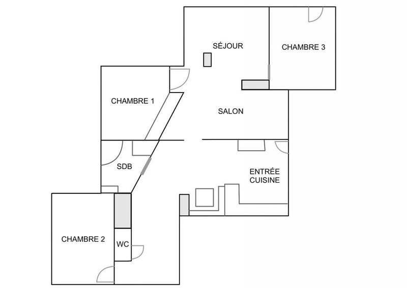 Loft - 107 m² - 5 pièces