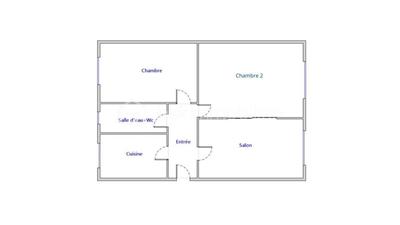 Appartement - 50 m² - 3 pièces