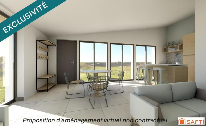 Maison - 70 m² - 1 pièce