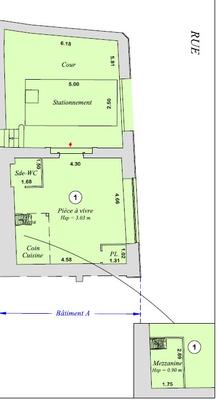 Appartement - 34 m² - 1 pièce