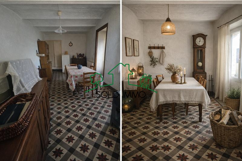 Maison - 90 m² - 5 pièces