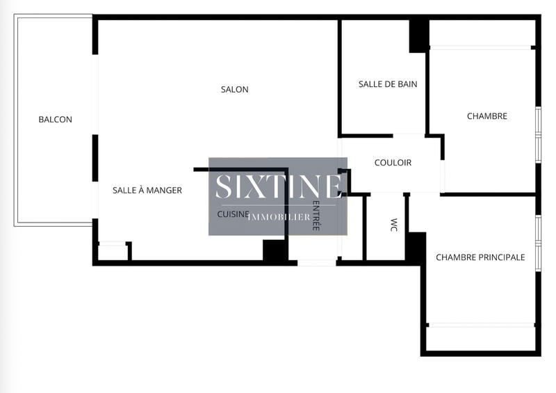 Appartement - 78 m² - 3 pièces