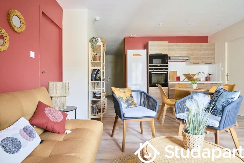 Chambre - 12 m² - 1 pièce