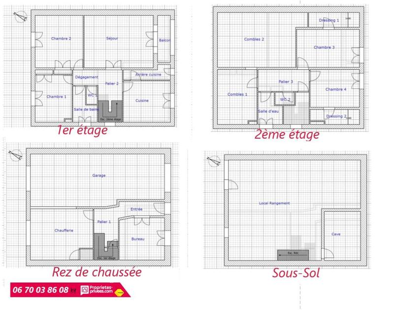 Maison - 131 m² - 7 pièces