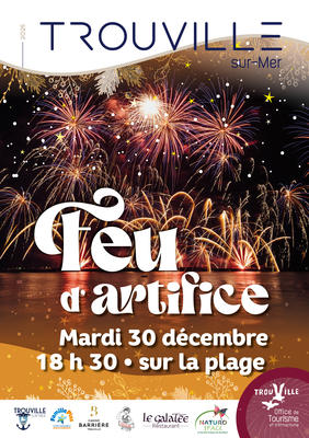 Feu d’artifice de fin d'année