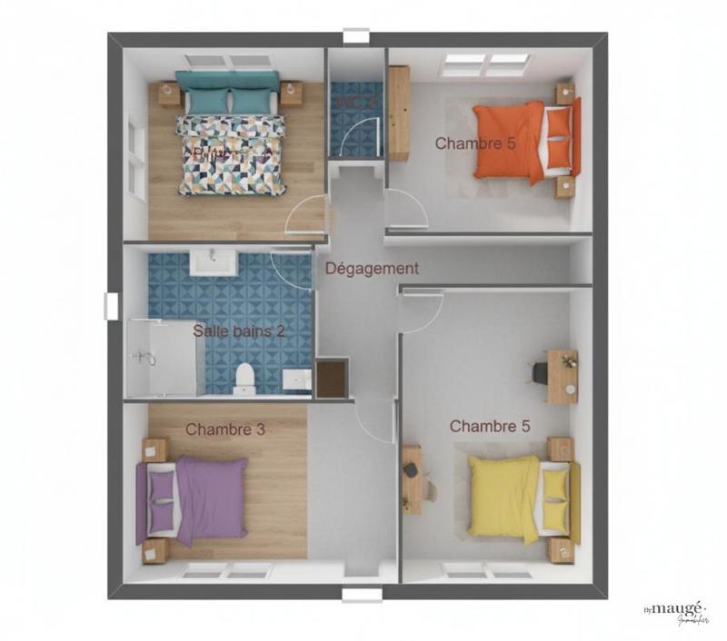 Maison - 156 m² - 6 pièces