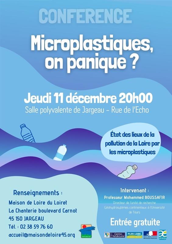 Conférence : Microplastiques, on panique