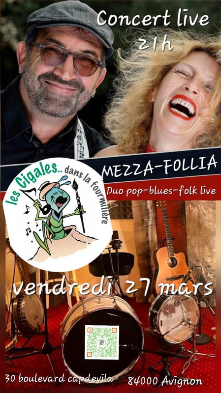 Mezza-Follia Duo pop-blues-folk live