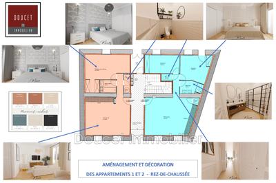 Appartement - 64 m² - 3 pièces