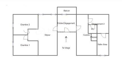 Immeuble - 255 m² - 20 pièces