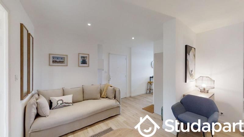 Chambre - 12 m² - 1 pièce