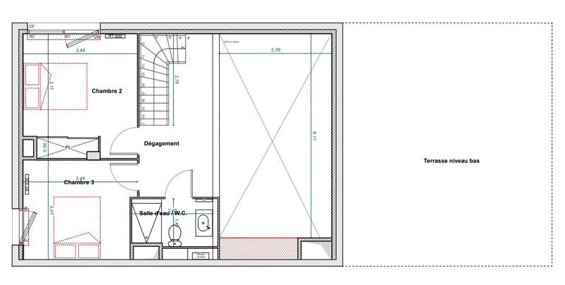 Appartement - 93 m² - 4 pièces
