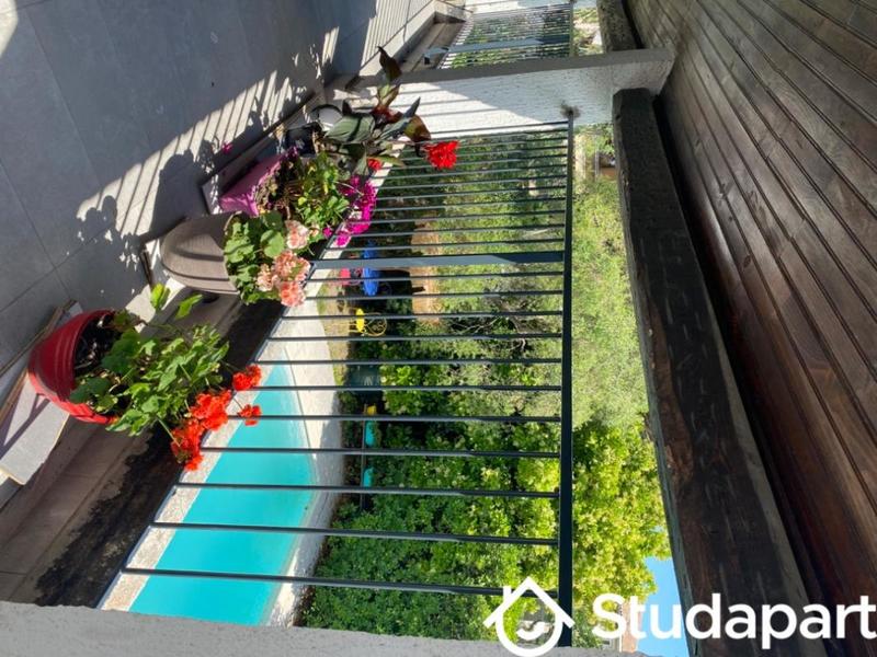 Chambre - 9 m² - 1 pièce