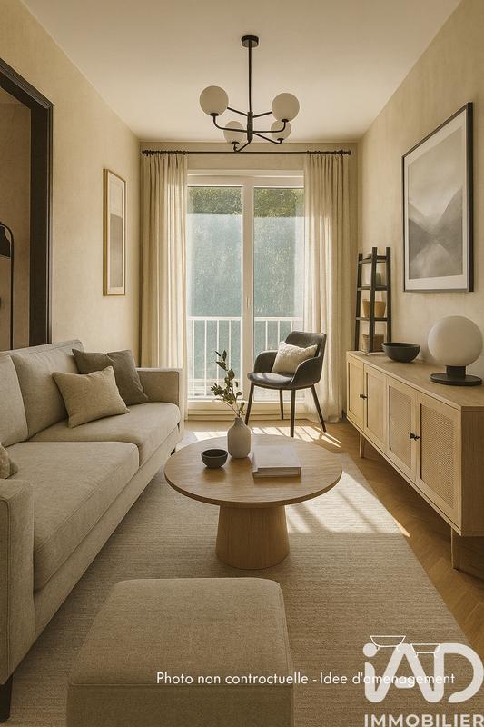 Appartement - 45 m² - 2 pièces