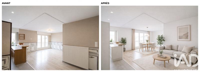 Maison - 80 m² - 3 pièces