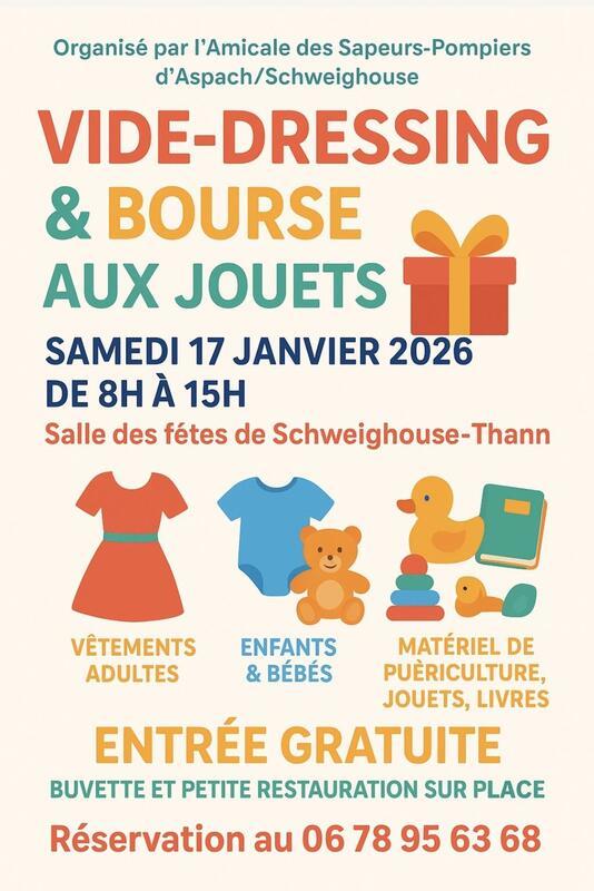 Vide dressing - bourse aux jouets
