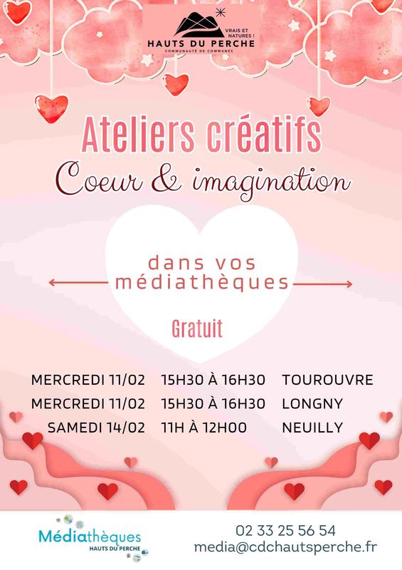Atelier créatif "Coeur &amp; Imagination"