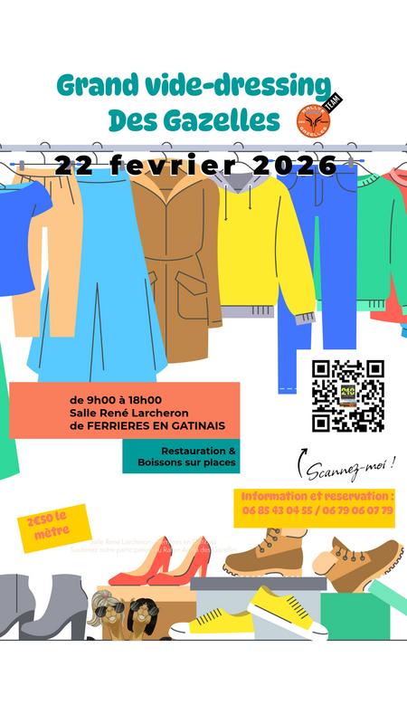 Grande braderie des gazelles du gâtinais