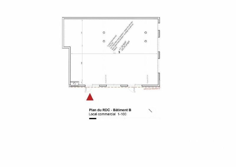 Local commercial - 116 m²